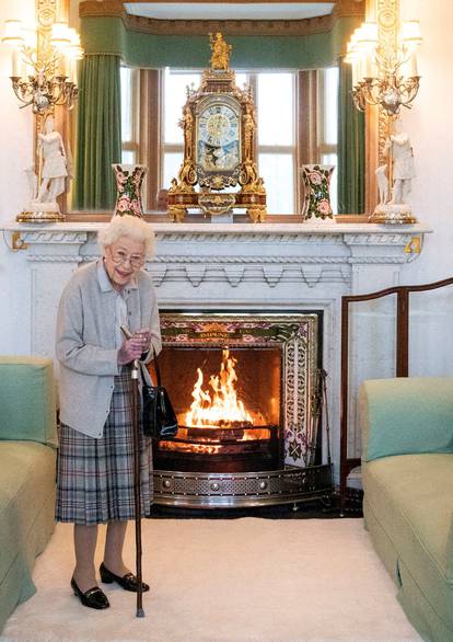 Queen Elizabeth welcomes Liz Truss at Balmoral Castle