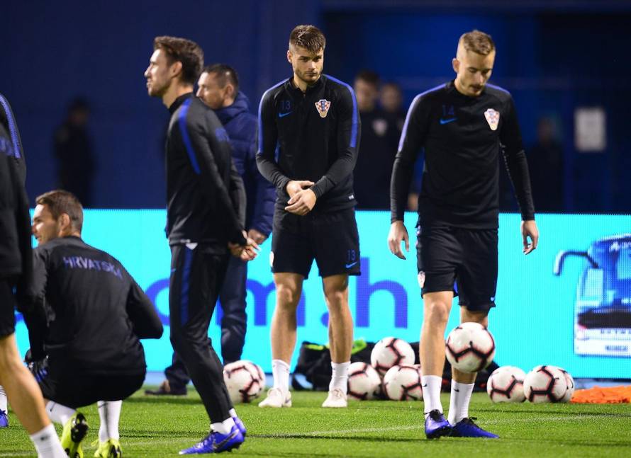 Vatreni odradili trening: Jedvaj otpao, Brekalo na desnom beku