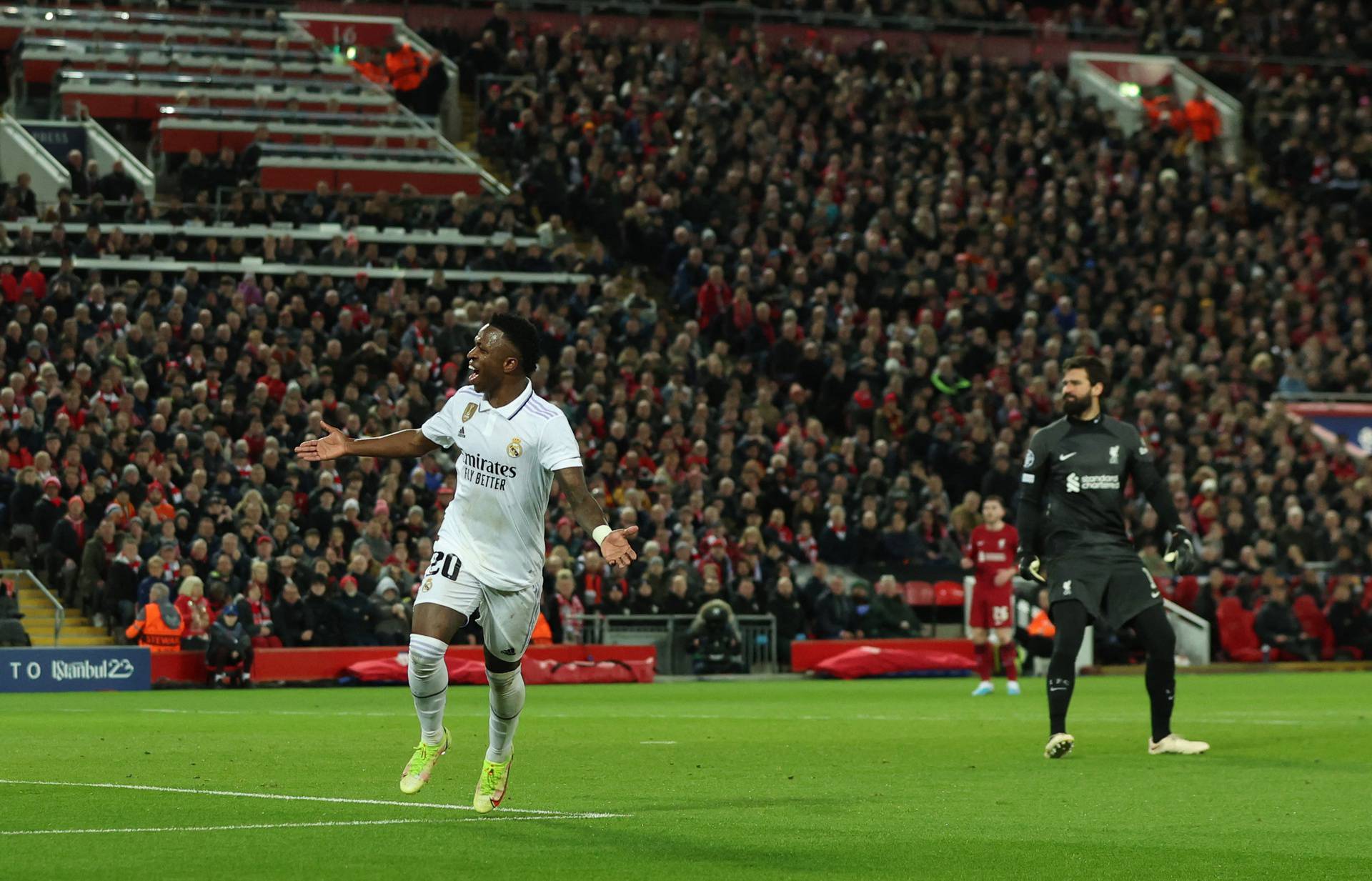 Champions League - Round of 16 First Leg - Liverpool v Real Madrid