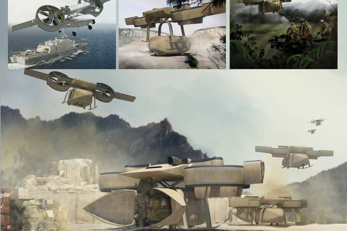 DARPA radi robotske letjelice kao iz filma o Transformerima