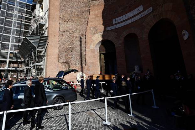 Funeral ceremony of fashion designer Valentino Garavani, in Rome