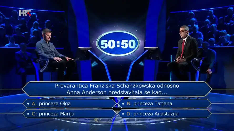 Alen u 'Milijunašu' tražio pomoć publike pa otišao doma s 5000 eura. Znate li vi točan odgovor?