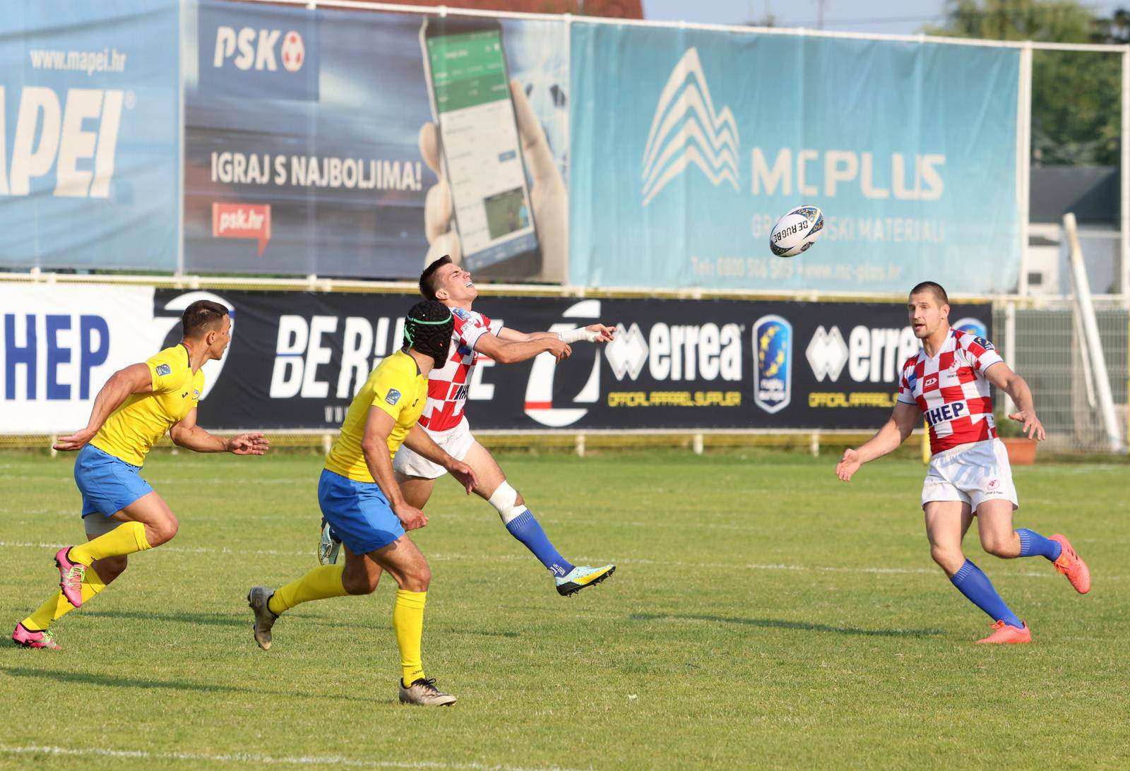 Zagreb; /. Europsko prvenstvo Trophy divizije, Hrvatska - Ukrajina