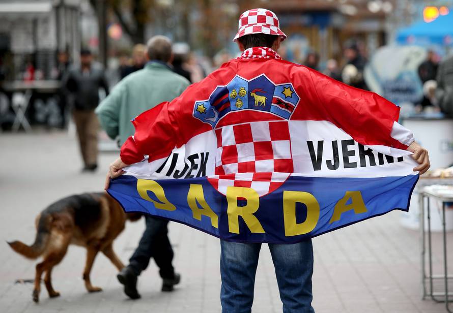 Kockice u Kijevu: Stižu navijači iz Splita, Zagreba, Slavonije...