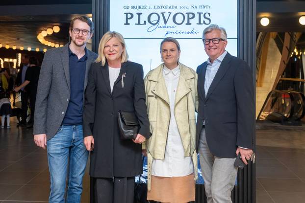 Zagreb: Premijera serije Plovopis - Južni pučinski otoci 