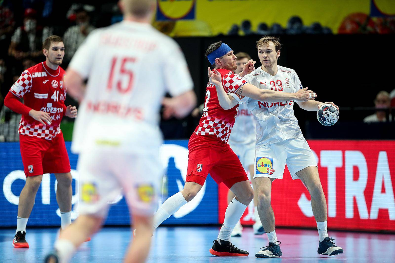 Budimpešta: EHF Europsko prvenstvo: Danska - Hrvatska