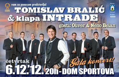 Vodimo vas na koncert Tomislava Bralića i Intrade