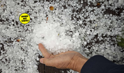 VIDEO Ledena apokalipsa: Tu&ccaron;a u par minuta zabijelila i Slunj