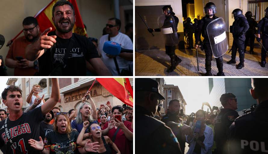 Kaos u Španjolskoj: Demoliraju arapske trgovine, sve traje već danima, ljudi u gradiću na rubu