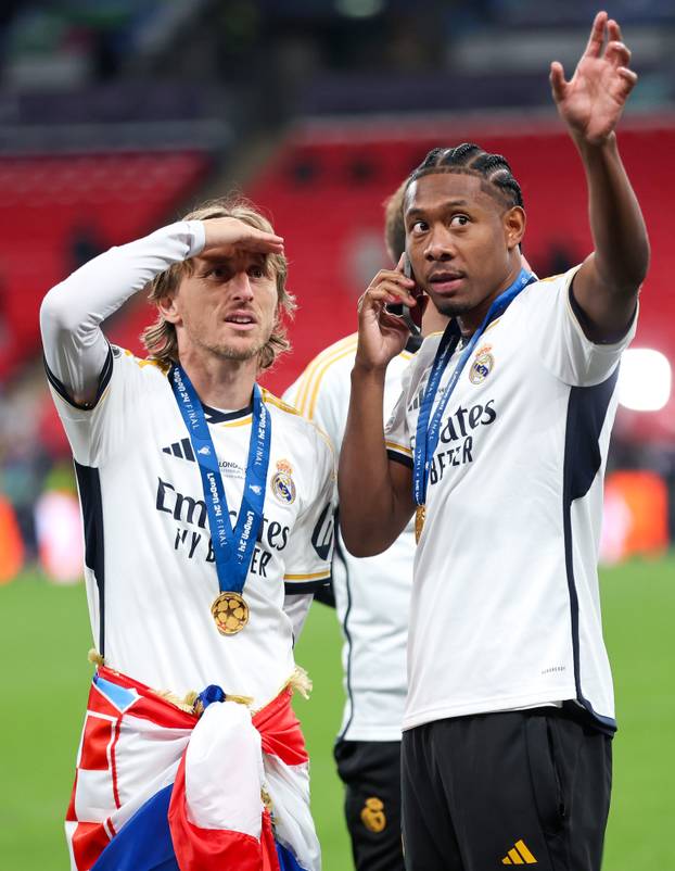London: Slavlje Real Madrida nakon pobjede u finalu Lige prvaka