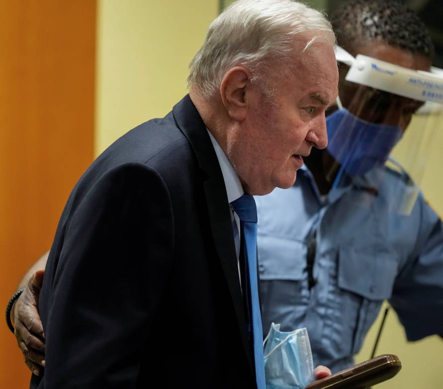 Former Bosnian Serb commander Mladic appeal judgement at UN court in The Hague