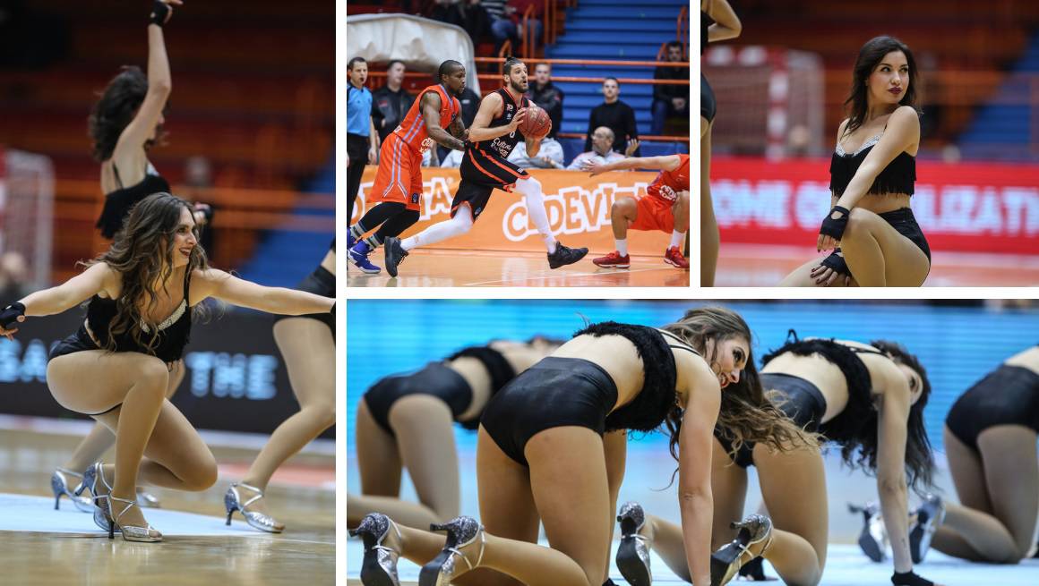 Seksi cheerleadersice ublažile su dramatičan poraz Cedevite