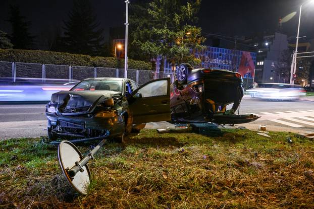 Zagreb: Teška prometna nesreća na aveniji Većeslava Holjevca