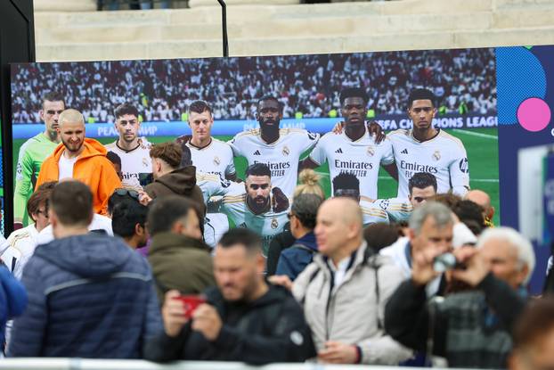 Atmosfera u Londonu uoči finala UEFA Lige prvaka između Real Madrida i Borussie Dortmund