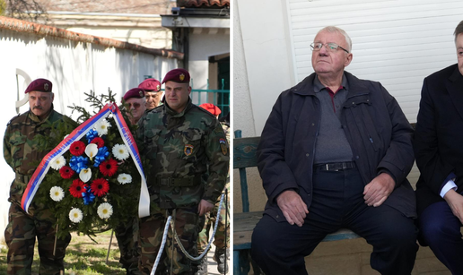 FOTO Suze za ratnog zlo&ccaron;inca: I zlotvor &Scaron;e&scaron;elj na grobu Slobi