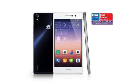 Huawei Ascend P7  je najbolji pametni telefon za potrošače 