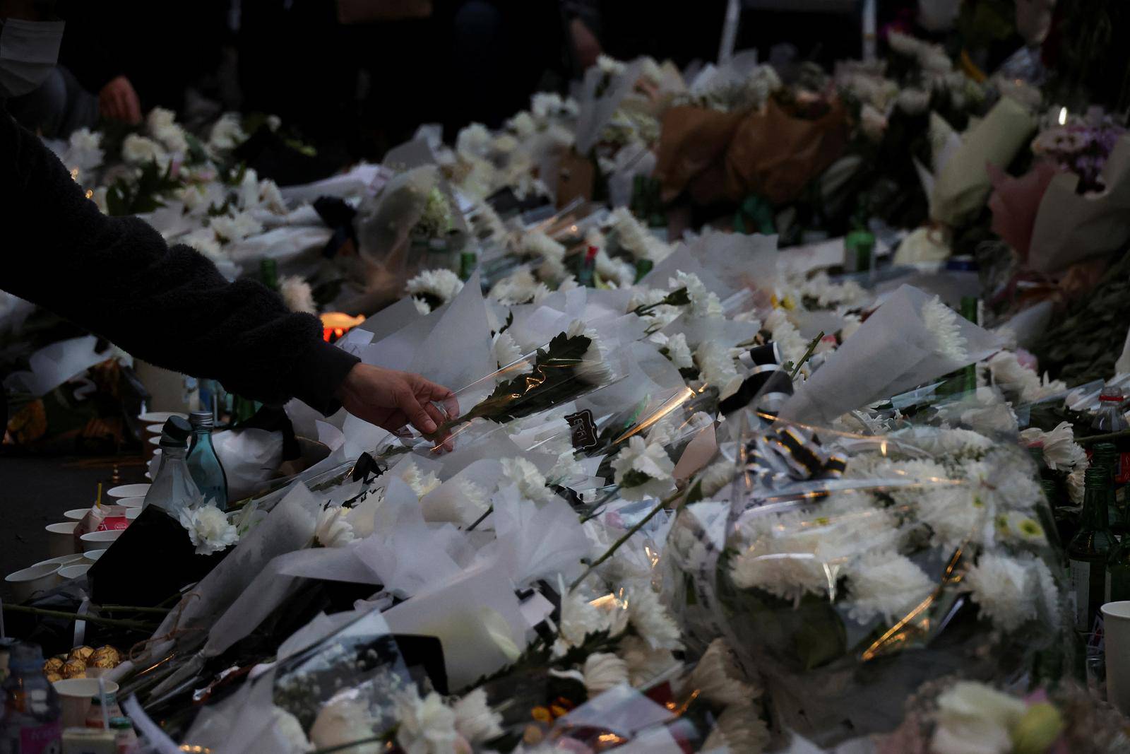 Aftermath of crowd crush during Halloween festival in Seoul