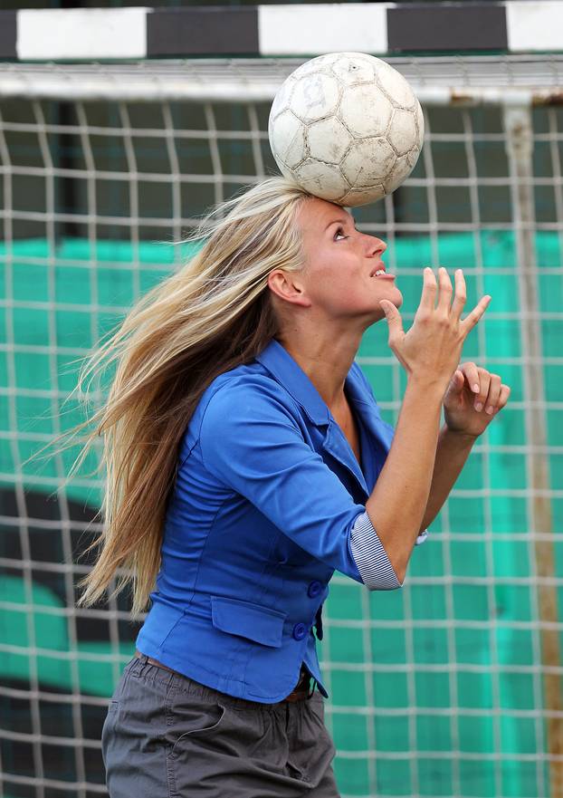 Zagreb: Tihana Nem?i? prva trenerica muškog nogometnog kluba NK Viktorija