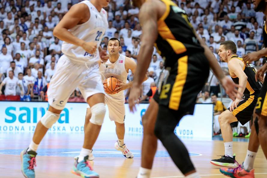 Zadar: Treća utakmica finala doigravanja HT Premijer lige između Zadra i Splita