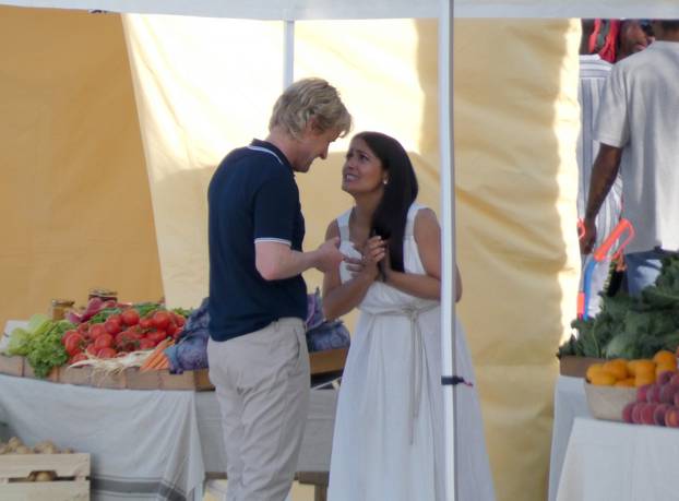 Salma Hayek i Owen Wilson u ranu zoru nastavili sa snimanjem filma Bliss na splitskoj rivi