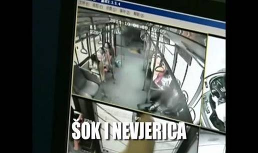 Putnici autobusa eksplodirao mobitel u ruci, sve snimile kamere