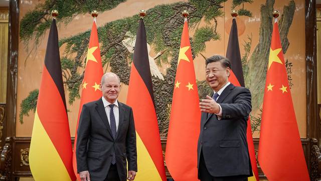 Chancellor Scholz visits China