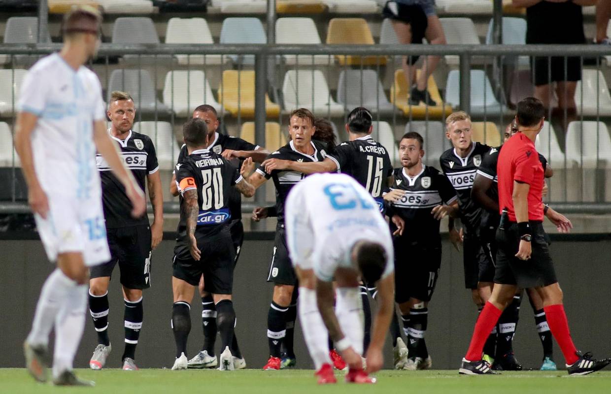 Rijeka ostala bez Europe! PAOK pokazao nadmoć na Rujevici...