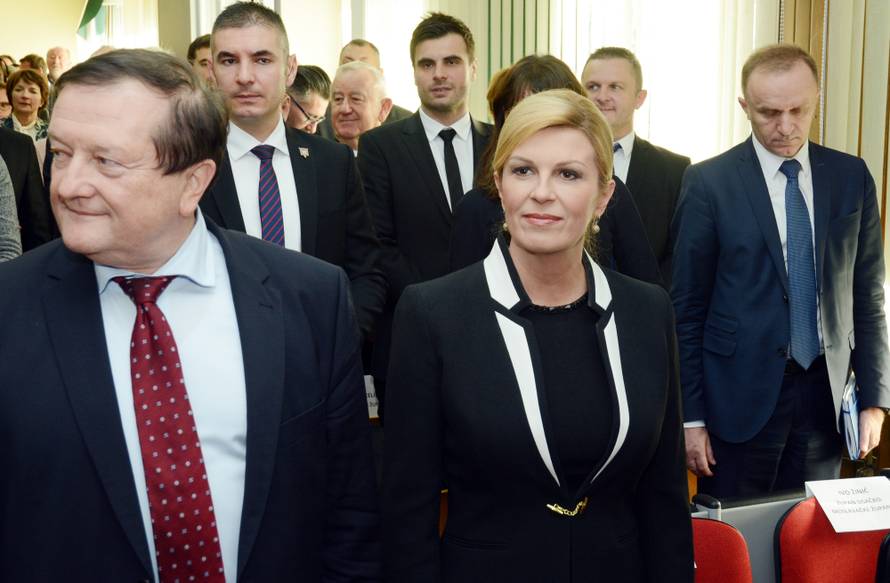 Sisak: Predsjednica Grabar-KitaroviÄ posjetila MetalurÅ¡ki fakultet