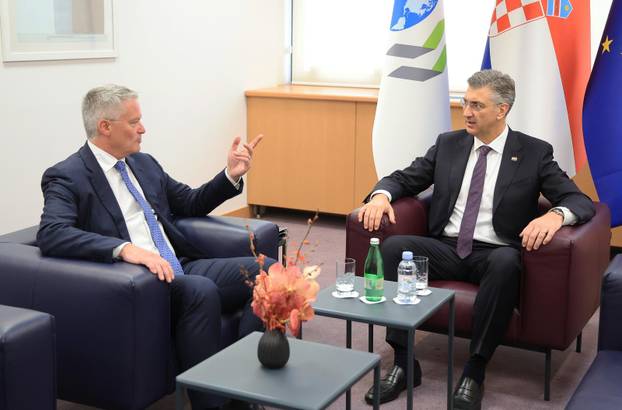 Zagreb: Plenković i Cormann održali sastanak