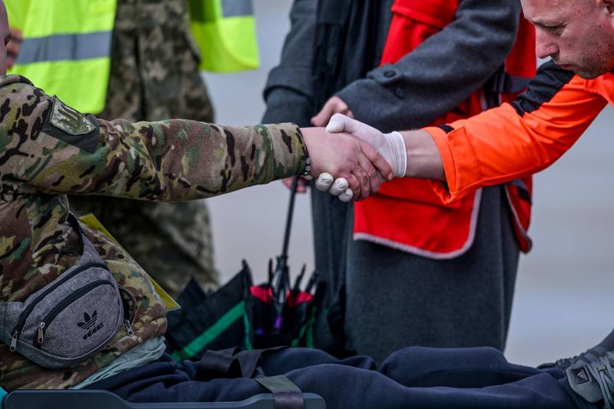 U Hrvatsku je na liječenje i rehabilitaciju stigla peta skupina ranjenika iz Ukrajine