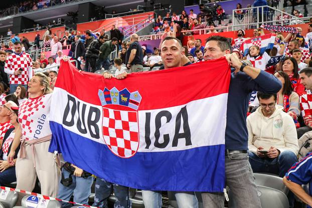 IHF Svjetsko rukometno prvenstvo 2025., Hrvatska - Argentina, navijači 