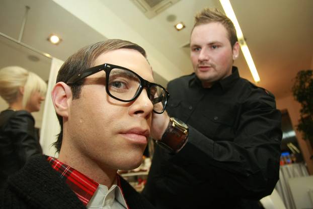 ARHIVA - 2010. Zagreb: Poznati na boži?nom domjenku u frizerskom salonu Renata