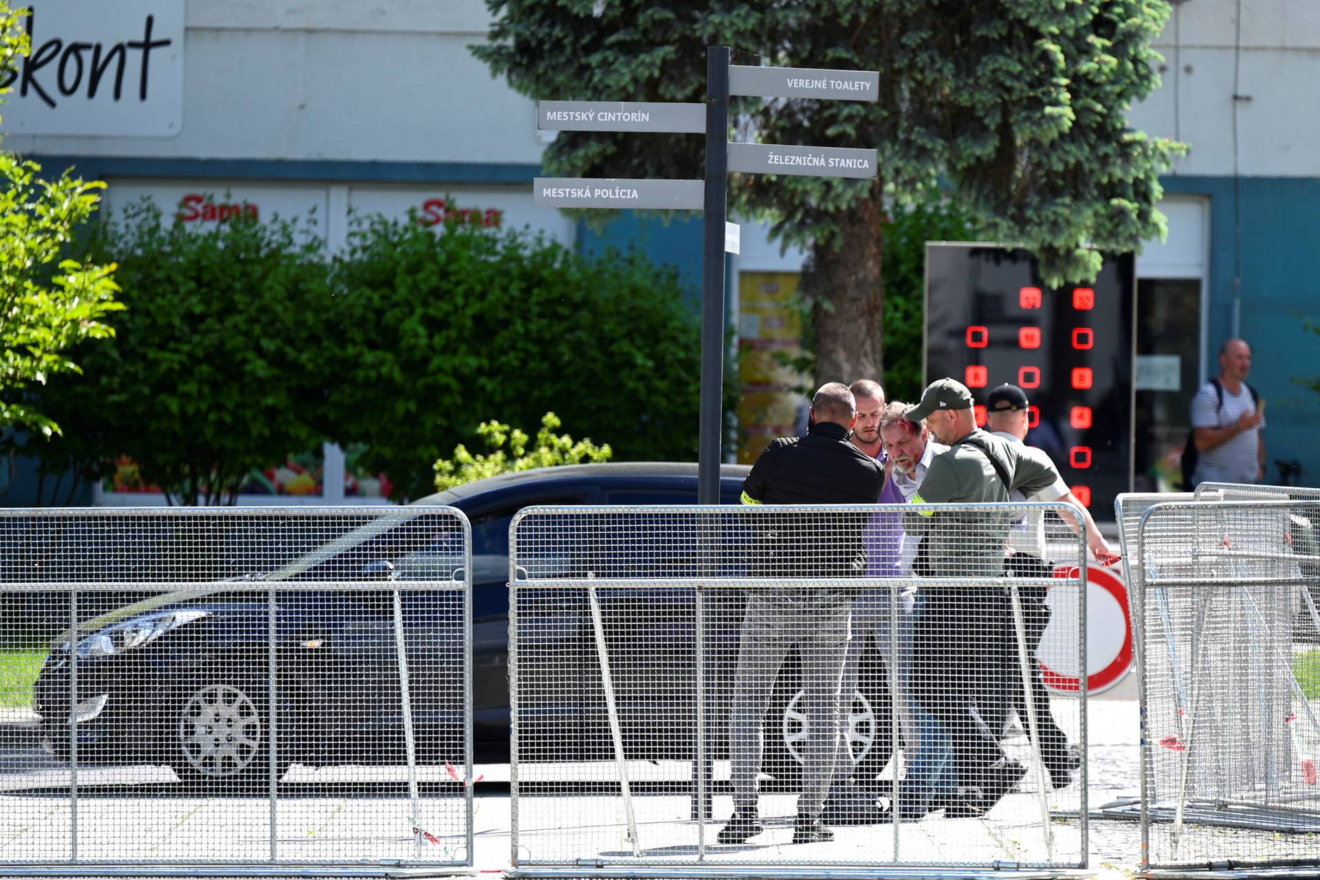 Shooting incident of Slovak PM Robert Fico after Slovak government meeting in Handlova