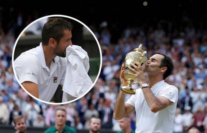 Marin nemoćan u finalu, Roger se prošetao do 8. Wimbledona!