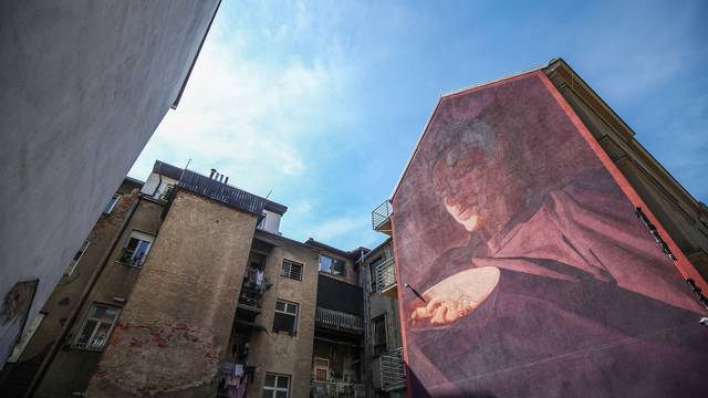 Lonac je napravio novi mural u Klaićevoj ulici u Zagrebu