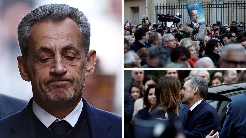 Posljednja šetnja i poljubac: Ovako je izgledao odlazak Nicolasa Sarkozyja u zatvor