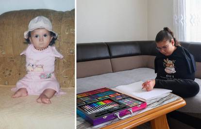 Rodila se bez obje ruke, ali sve može: 'Naučila je nogom pisati, crtati, jesti... Nevjerojatna je'