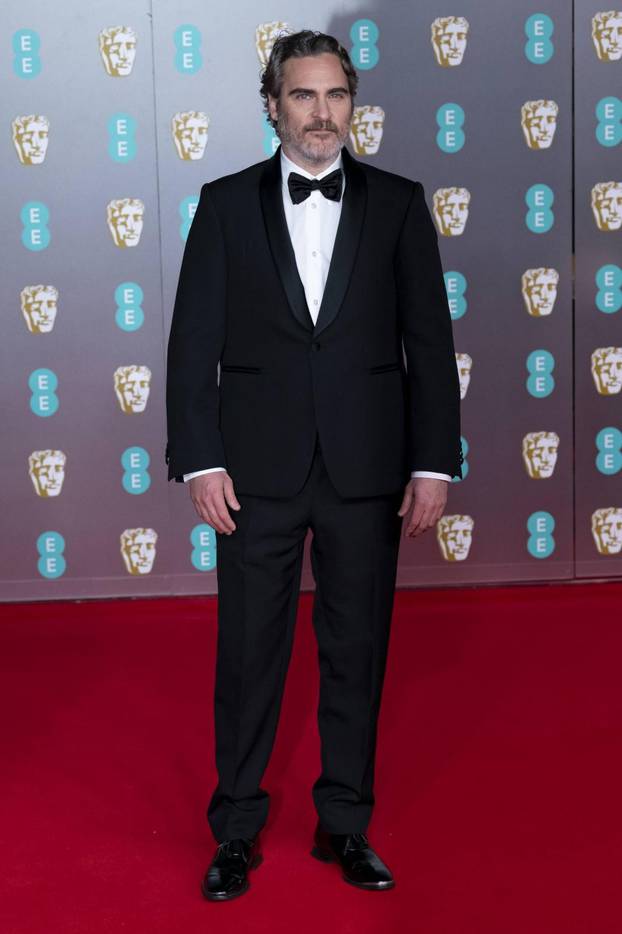 Joaquin Phoenix attends EE British Academy Film Awards 2020 at the Royal Albert Hall - BAFTA Awards 2020 - London, UK (02/02/2020)