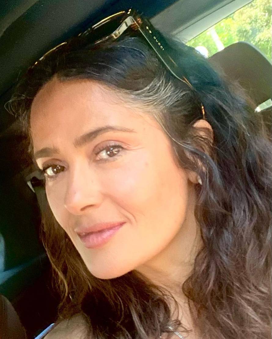 Salma Hayek podijelila je savjet kako prekriti sijede: Čak je i sebe nasmijala tom idejom...
