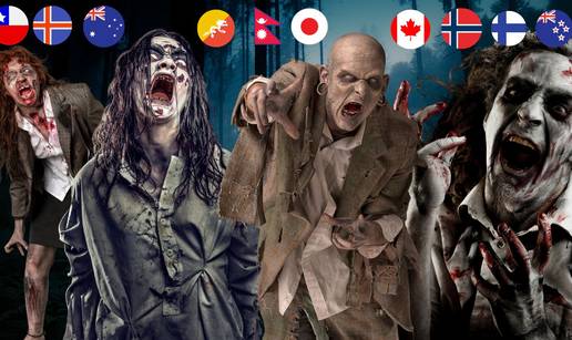 Strah vas je zombi apokalipse? Ovo je 10 najsigurnijih država u tom slučaju. Hrvatska bez sreće