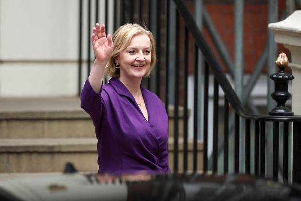 Liz Truss announced as next UK PM following Conservative membership ballot, in London