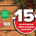 Vikend listopadnih cijena u PEVEX-u, 15% na sve