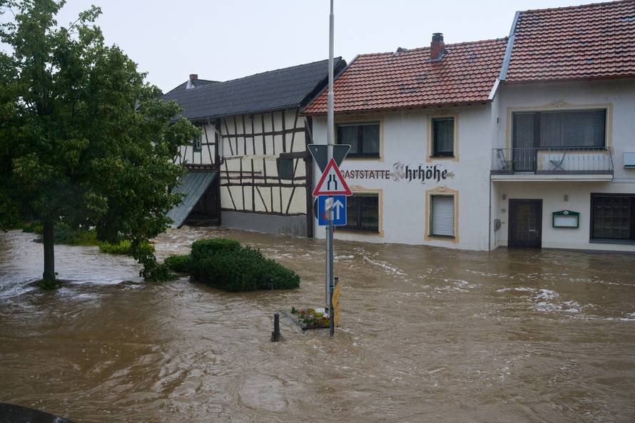 Storm in Rhineland-Palatinate