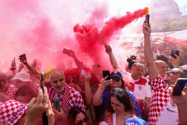 SP 2026 Toronto: Veliki hrvatski korteo prema Toronto stadionu sa 100-metarskom zastavom