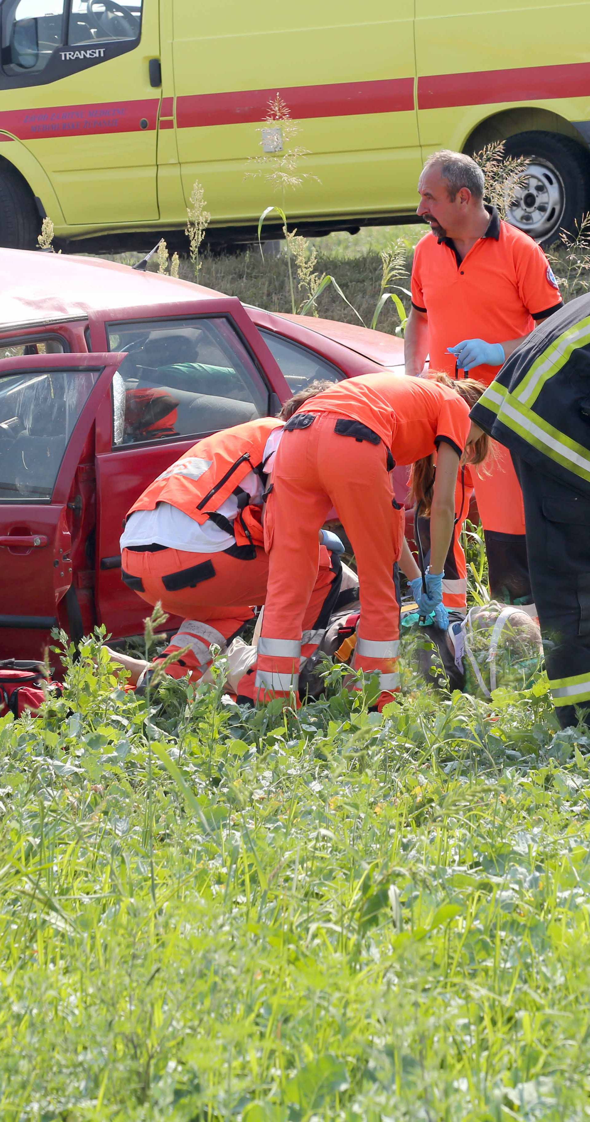 Teška nesreća kod Čakovca, više ljudi završilo u bolnici