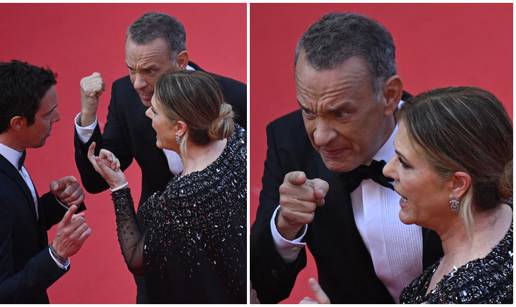 Tom Hanks živčanio na tepihu u Cannesu, oglasila se supruga: 'Nažalost, to ne prodaje priče'