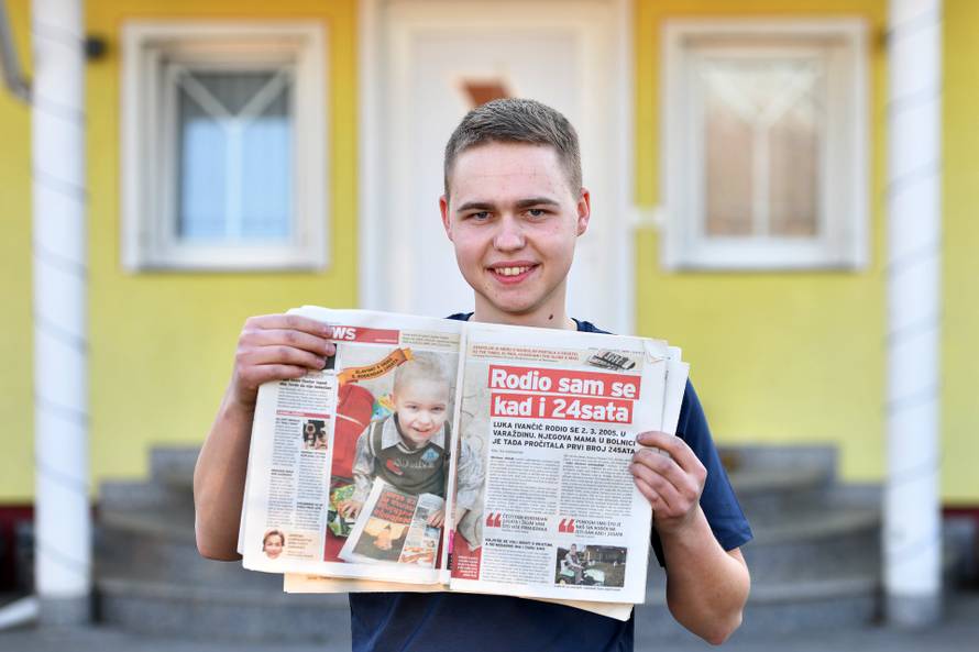 Radovec: Luka Ivančić rođen je na isti dan kada i 24sata