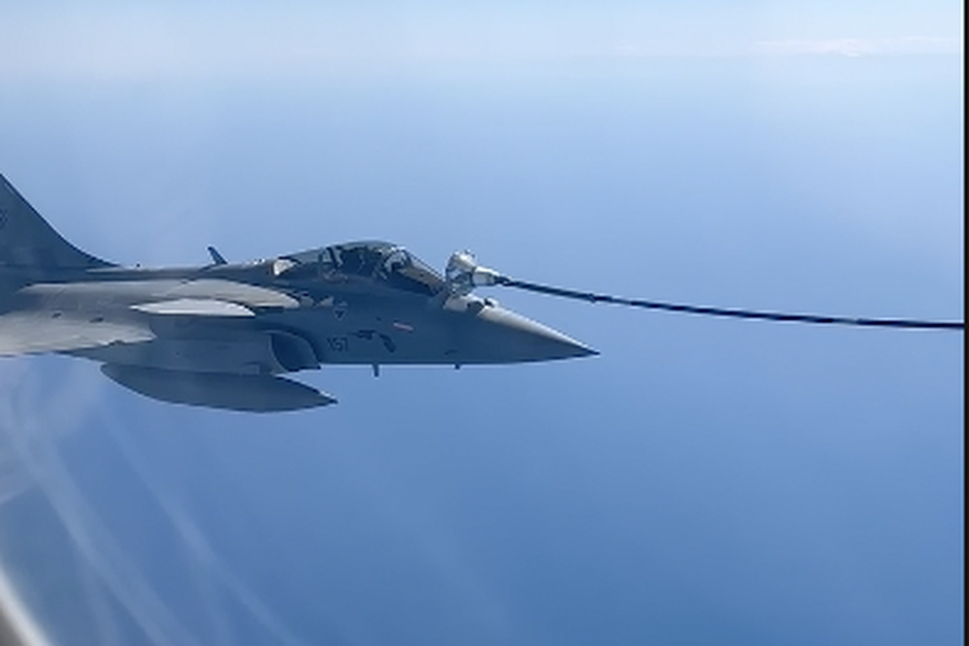 Akcija hrvatskih i francuskih pilota Rafala