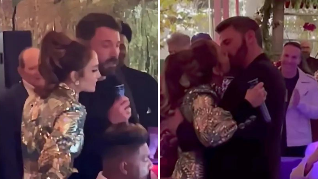 VIDEO Ben Affleck i J. Lo skupa su zapjevali na božićnoj zabavi