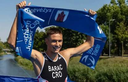 Hrvatska triatlonska senzacija: Osvojio sam prvo europsko zlato u povijesti našeg triatlona